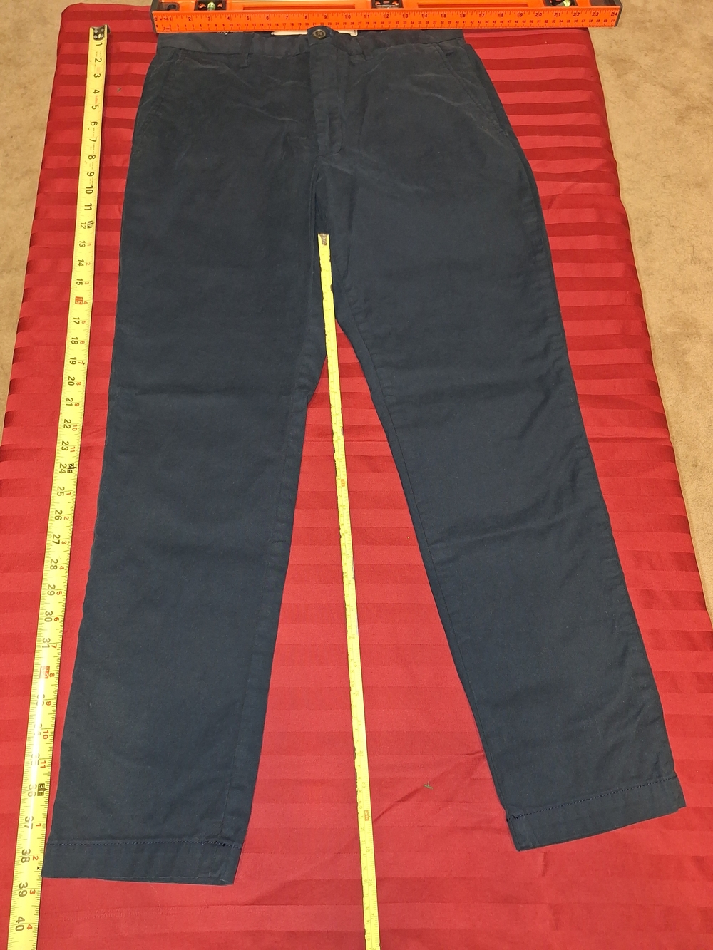 Banana Republic Navy Blue Chino Pants